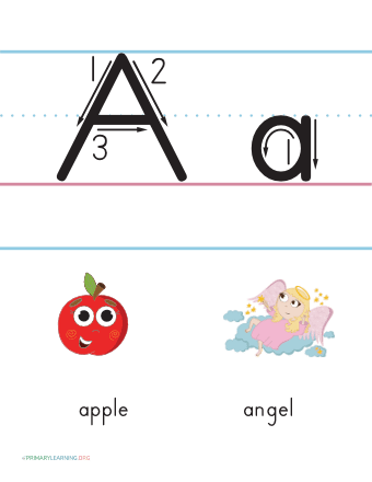 letter a posters