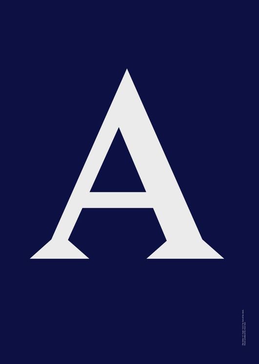 Kaufen The Letter A Poster Online | DearSam.de
