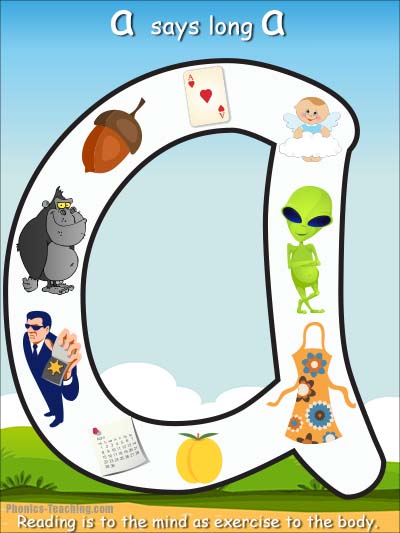 letter a posters