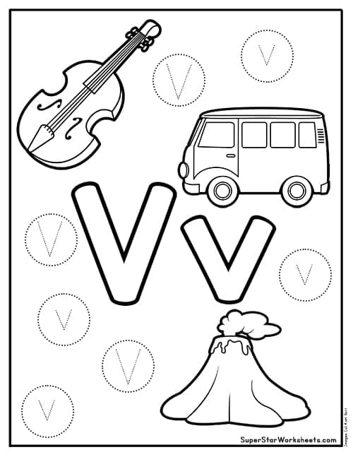 letter a preschool worksheet