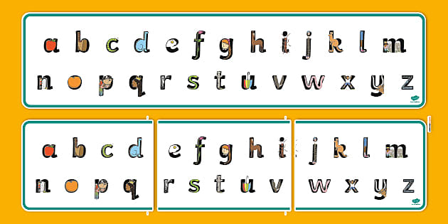 letter a shapes