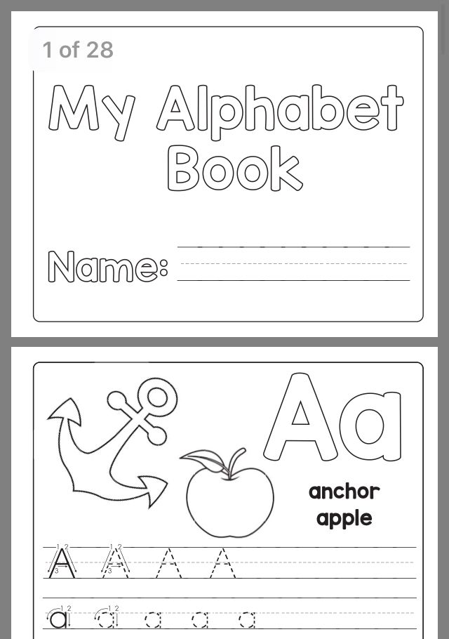 letter a worksheet for 3 year olds
