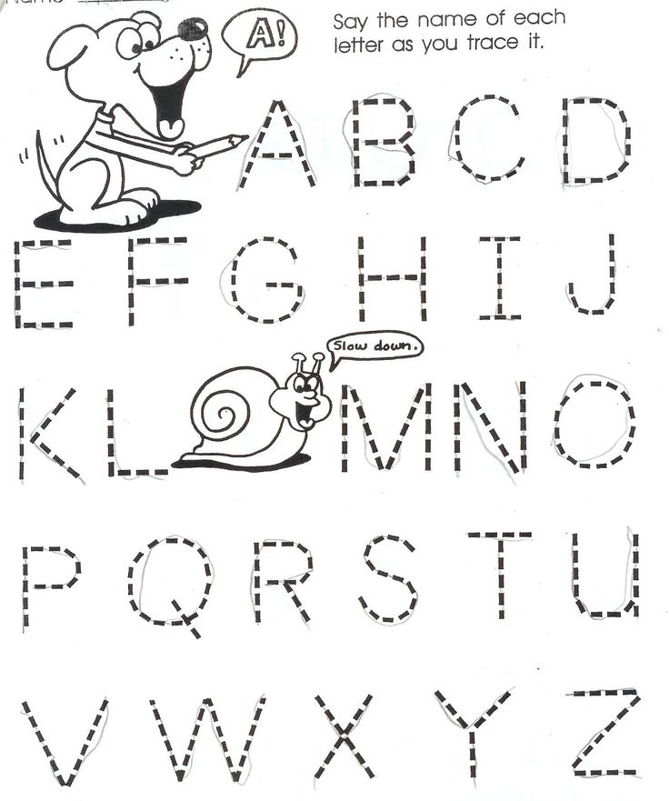 letter a worksheet for 3 year olds