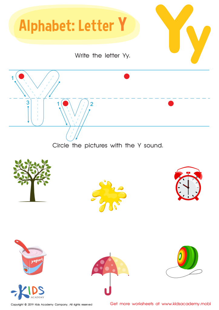 Free Alphabet Worksheets for 3-Year-Olds - Page 5
