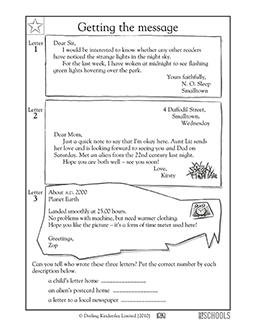 Writing a letter | 1st grade, 2nd grade Reading, Writing Worksheet ...