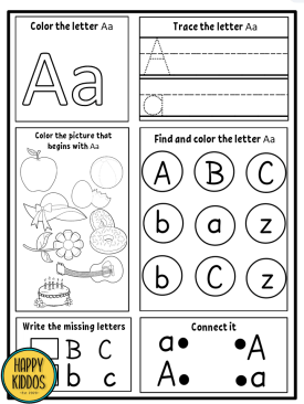 Mash > Class Level > Alphabet Activities: Worksheets A-Z