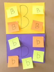 letter b activities for toddlers