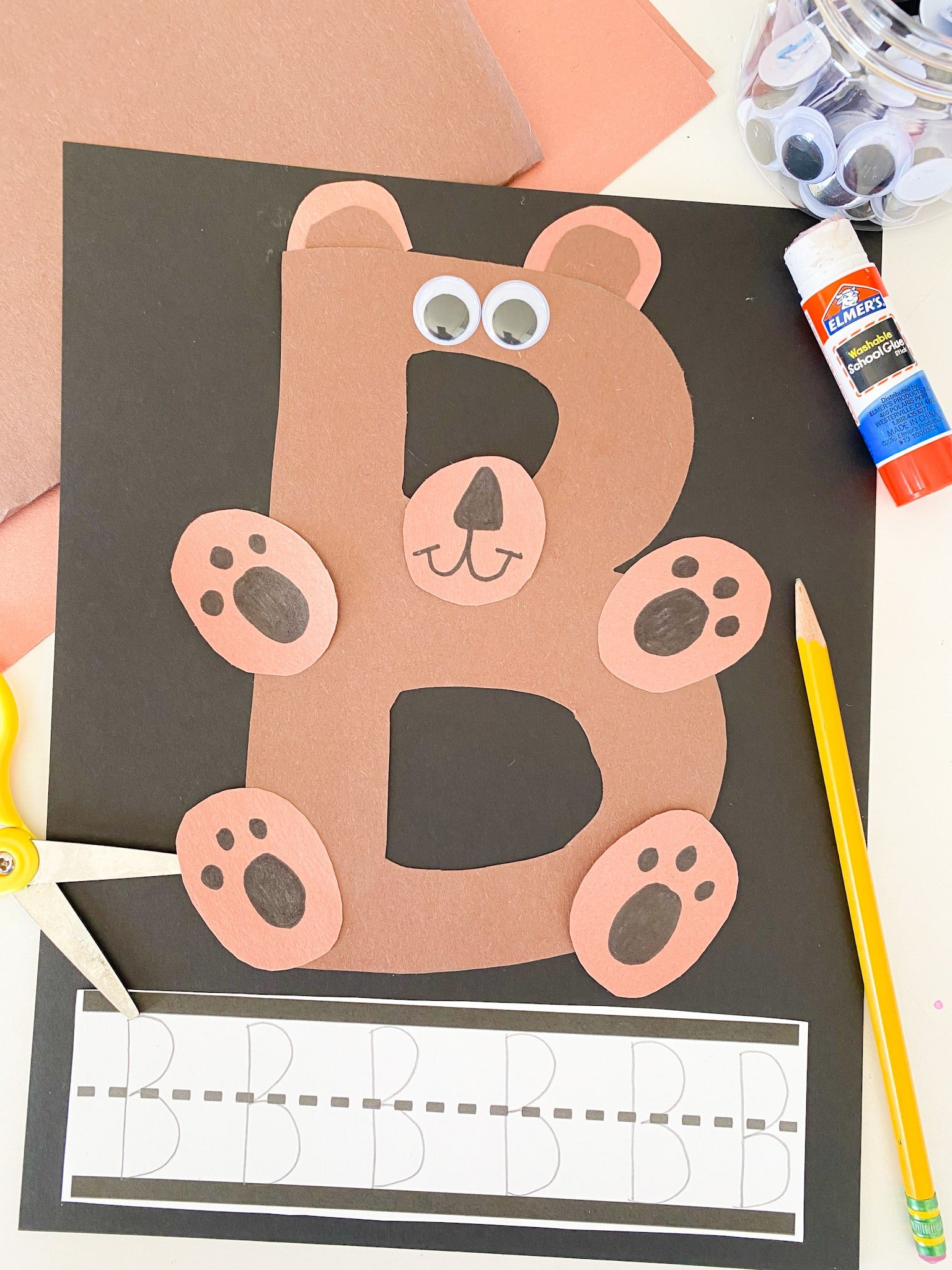 Letter B Crafts &  Activities for Preschoolers | Finding Myself Young