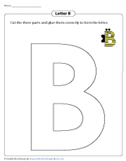 letter b worksheet for toddlers