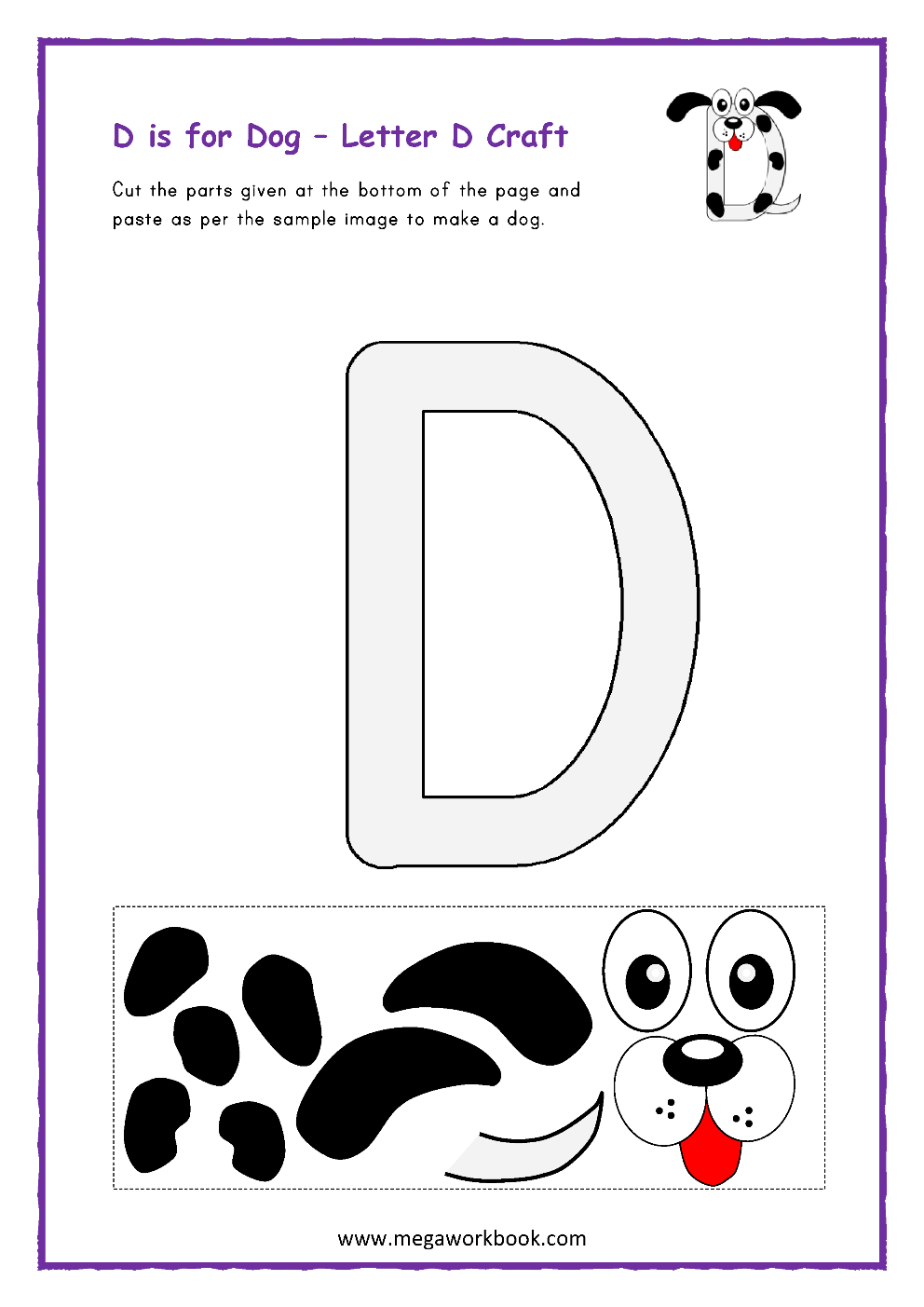 Letter D Activities - Letter D Worksheets - Letter D Activities ...