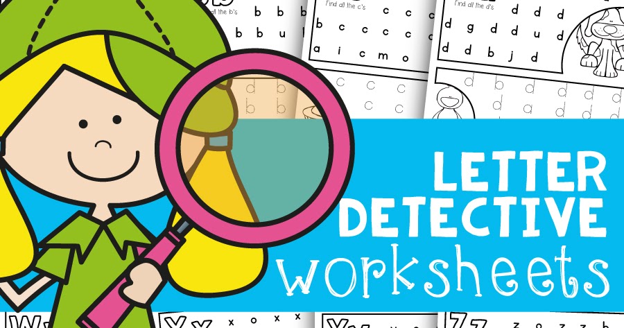 Letter Detective Printable File | From the Pond