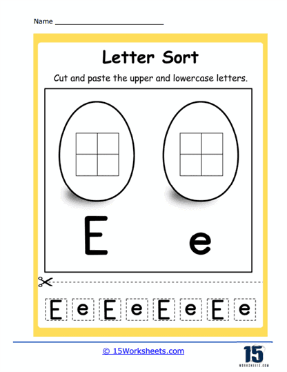 Letter E Worksheets - 15 Worksheets Library
