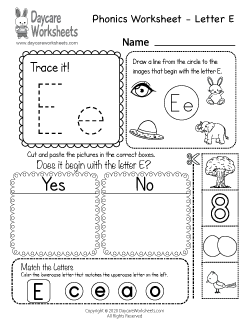 Preschool Phonics Worksheets - Learning Beginning Sounds from A to Z