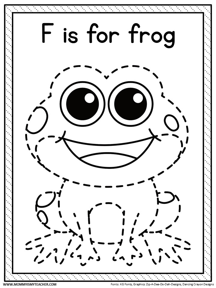 LETTER F PRINTABLES — Mommy is My Teacher