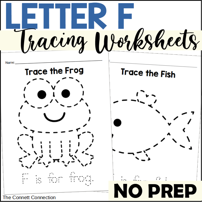 letter f recognition worksheet