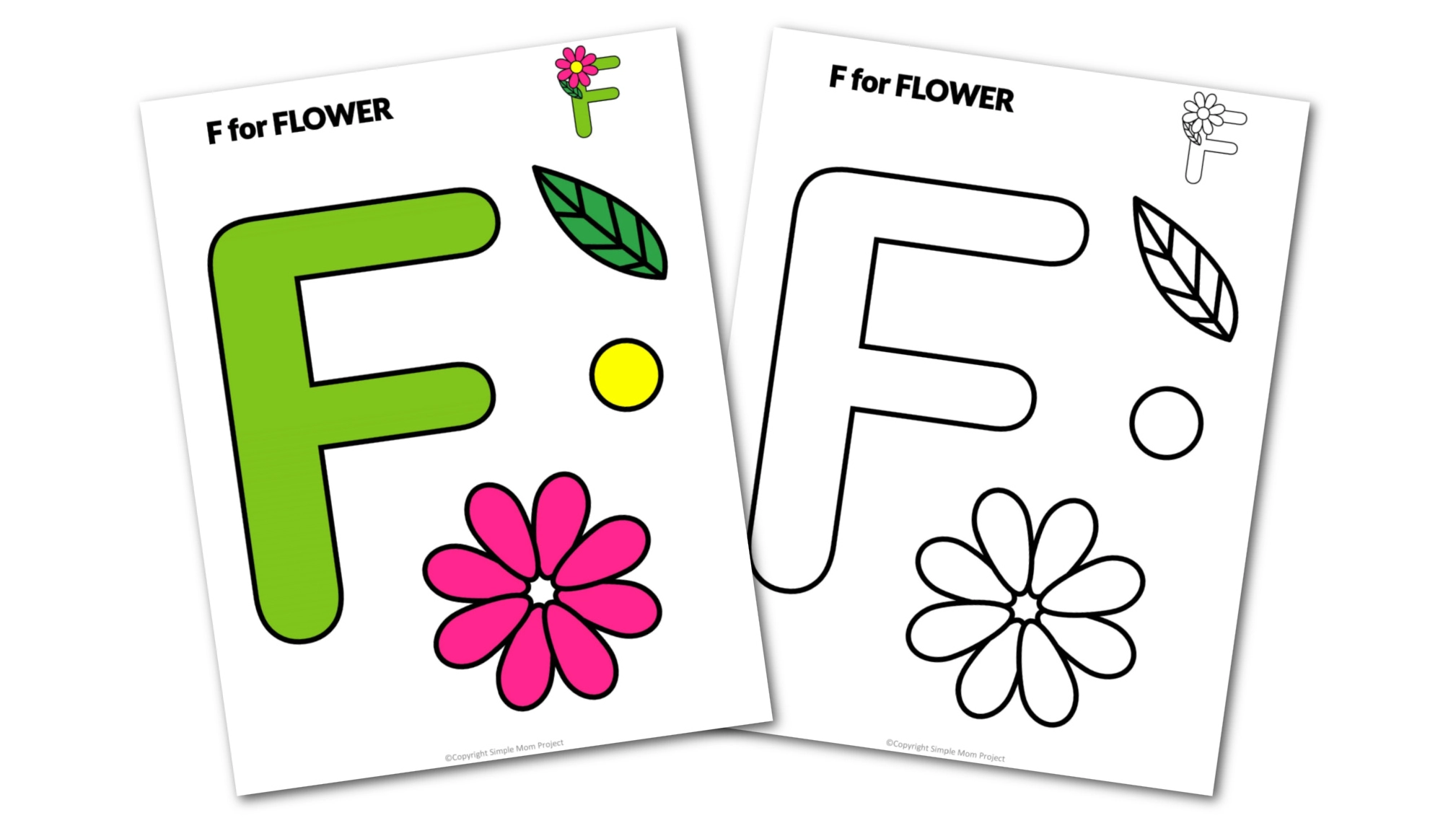 Alphabet Cut And Paste Craft Templates Simple Mom Project, 55% OFF