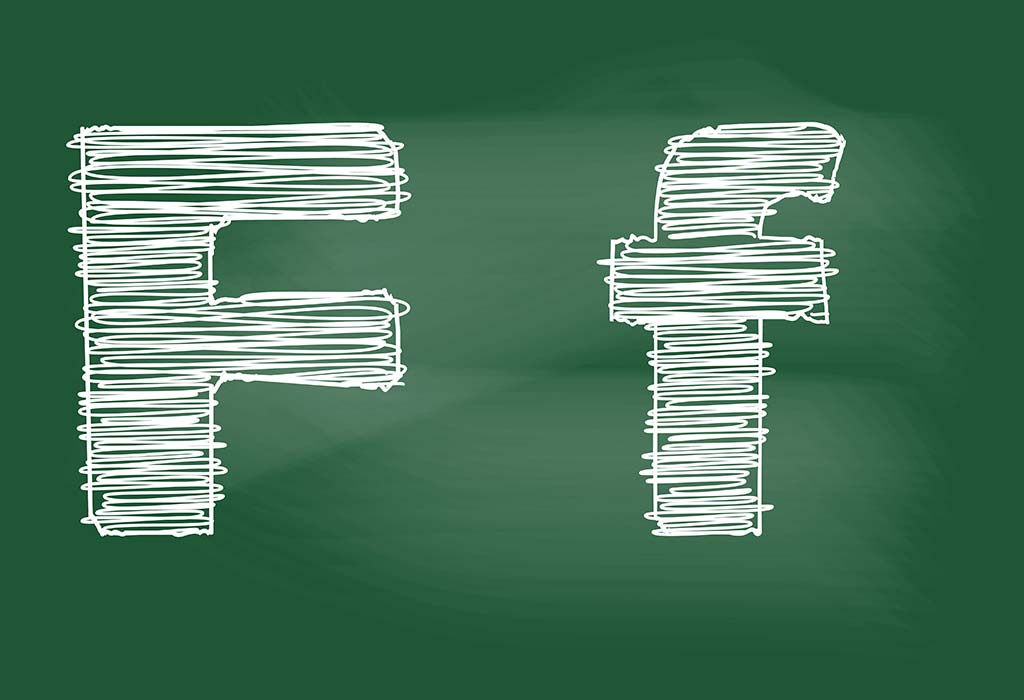 letter f vocabulary