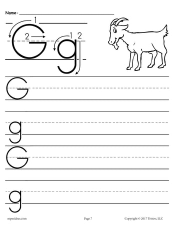 letter G. Alphabet letter. Worksheet. Task for kids. learning ...