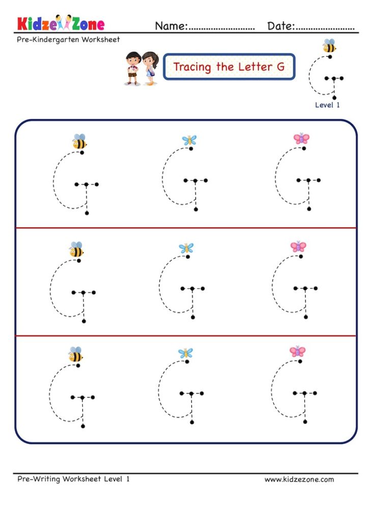 Letter G Preschool Printables - Preschool Mom