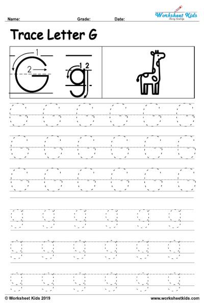 Letter G Preschool Printables - Preschool Mom