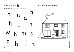 Letter H Phonics Activities and Printable Teaching Resources ...