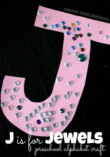 Letter J Craft | School Time Snippets