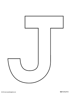 letter j printables