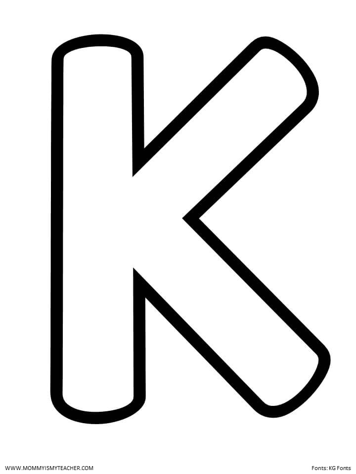 Free Letter K Printable Worksheets PDF - worksheetspack