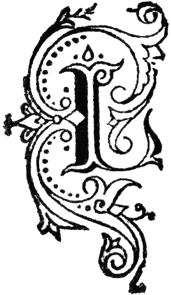 Decorative Letter L | ClipArt ETC