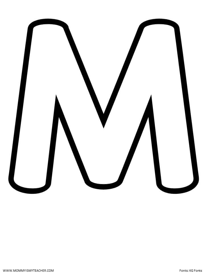 Letter M Worksheets and Free Printables — Mommy is My Teacher