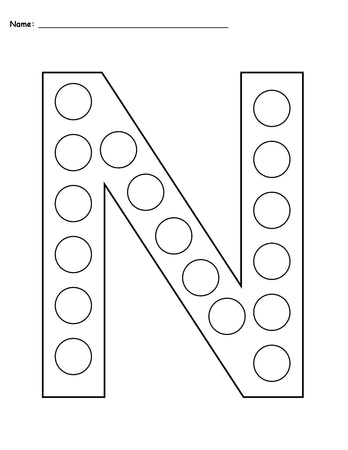 FREE Preschool Letter N Worksheets and Printables Ages 3-4 Years ...
