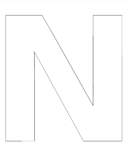 letter n for preschool