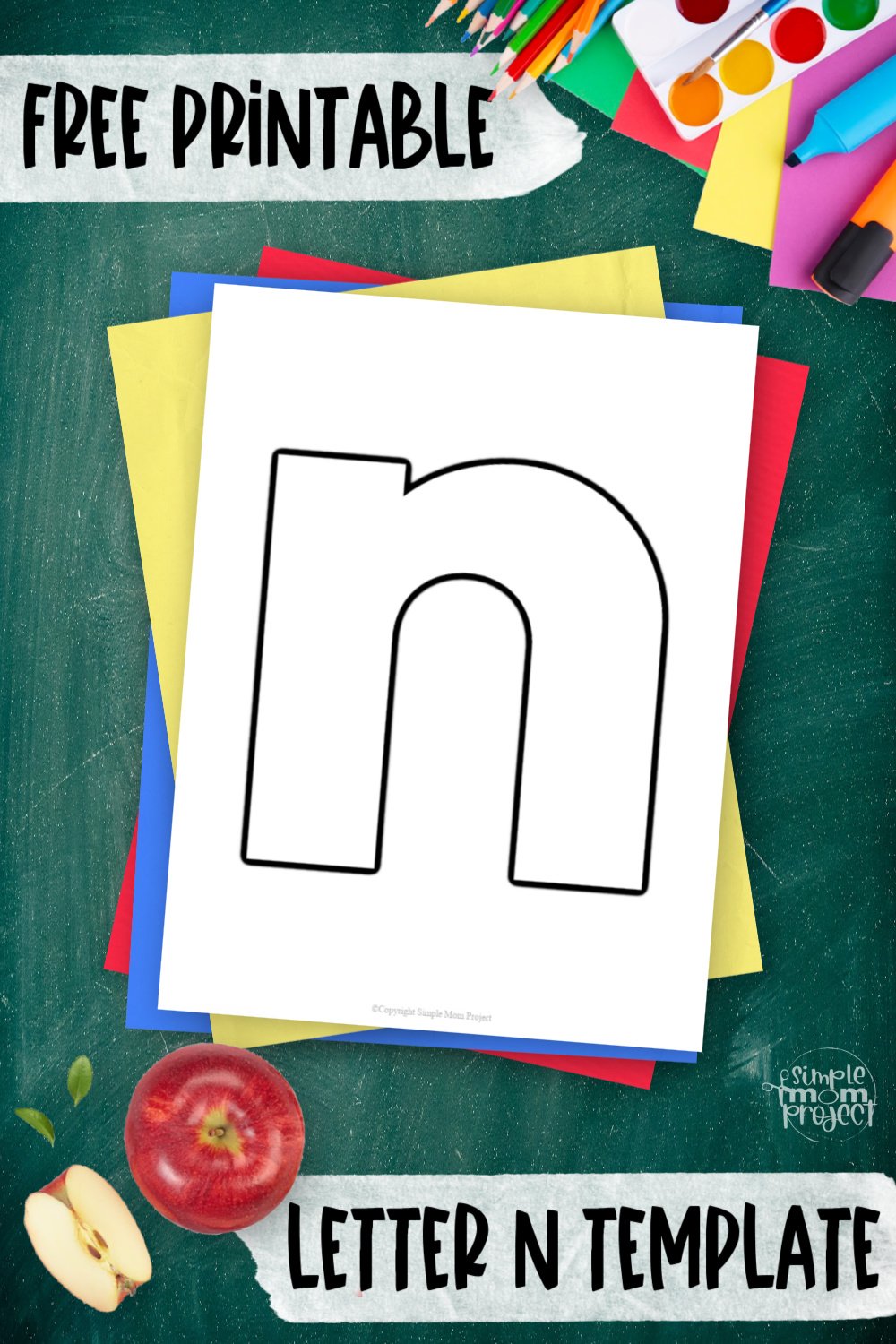 Free Printable Lowercase Letter q Template - Simple Mom Project