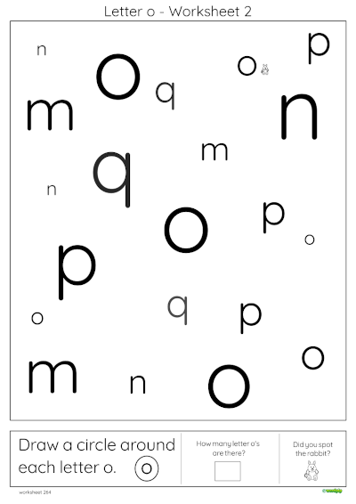 letter o worksheet for pre k