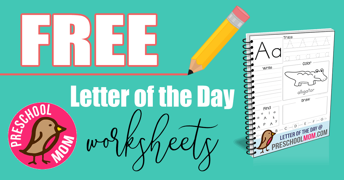 letter of the day worksheet