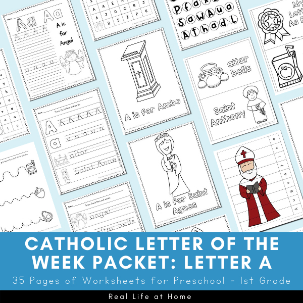 letter of the week worksheet