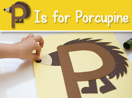 Toddlers &  Preschoolers Letter P Crafts | AMuslimMama