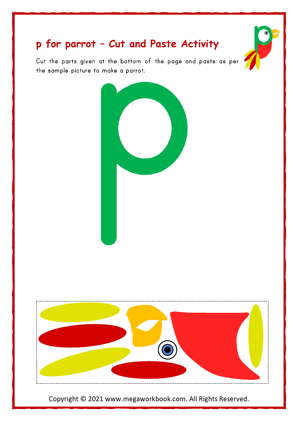 Letter P Activities Preschool - Letter P Worksheets - Letter P ...
