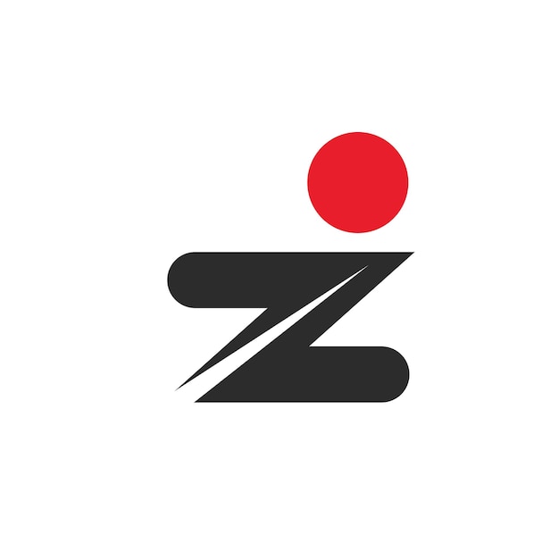 Premium Vector | Z letter people concept design template web