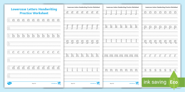 Alphabet Tracing | Handwriting Practice Worksheet - Twinkl