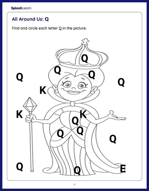 letter q worksheet