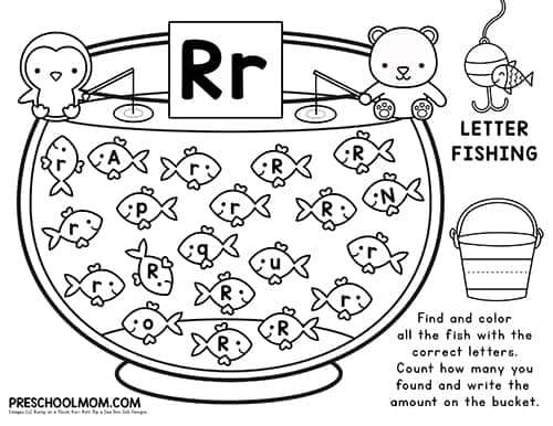 Letter R Preschool Printables - Preschool Mom