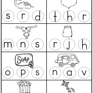 Letter Recognition Worksheets - Upper &  Lower Case