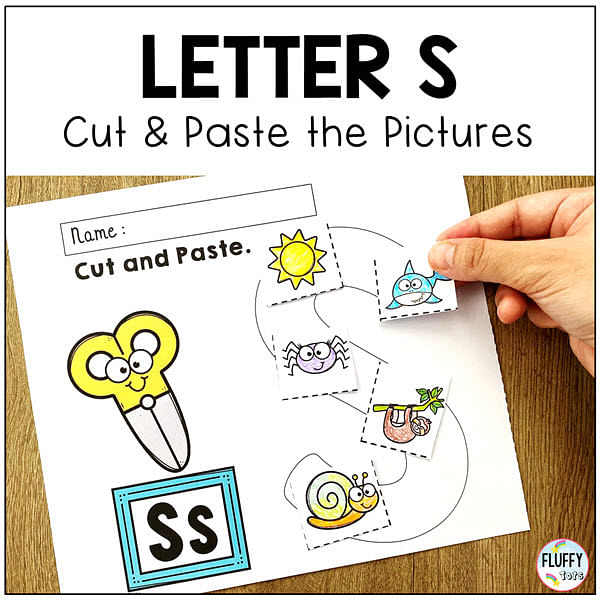 letter s worksheet for preschool