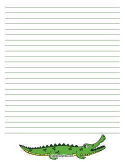 letter stationary printable