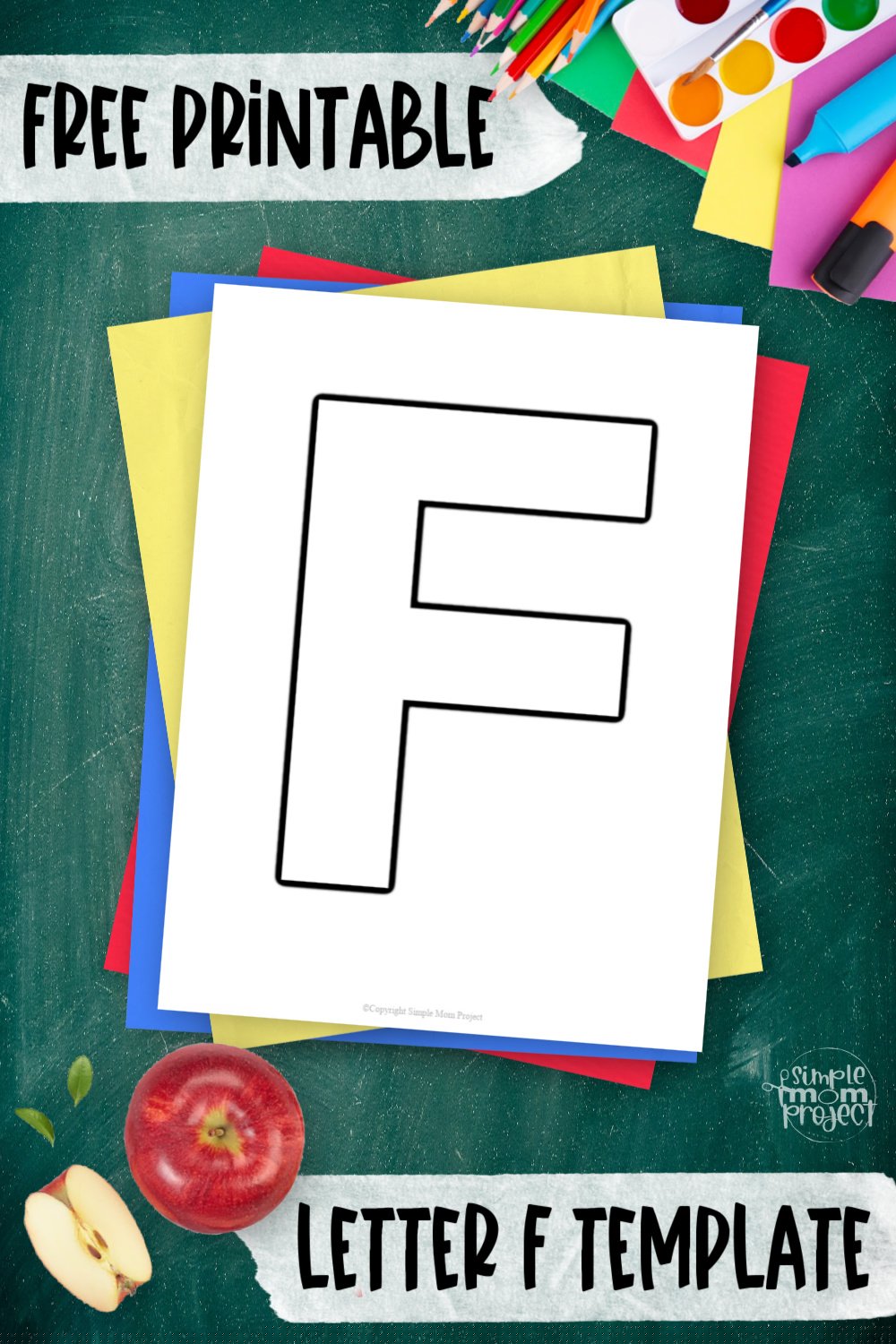Free Printable Uppercase Letter T Template - Simple Mom Project