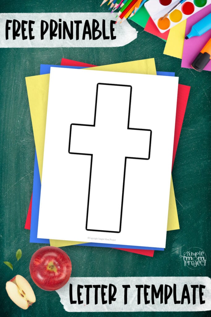 letter t template