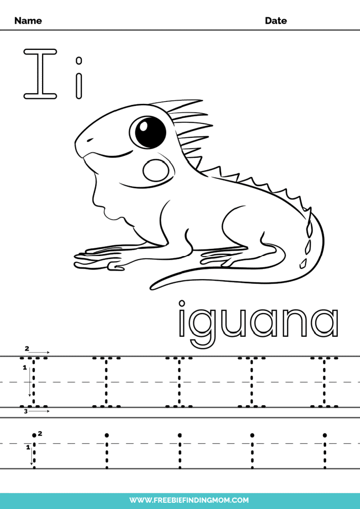 26 Printable Letter Tracing Worksheets PDFs Freebie Finding Mom