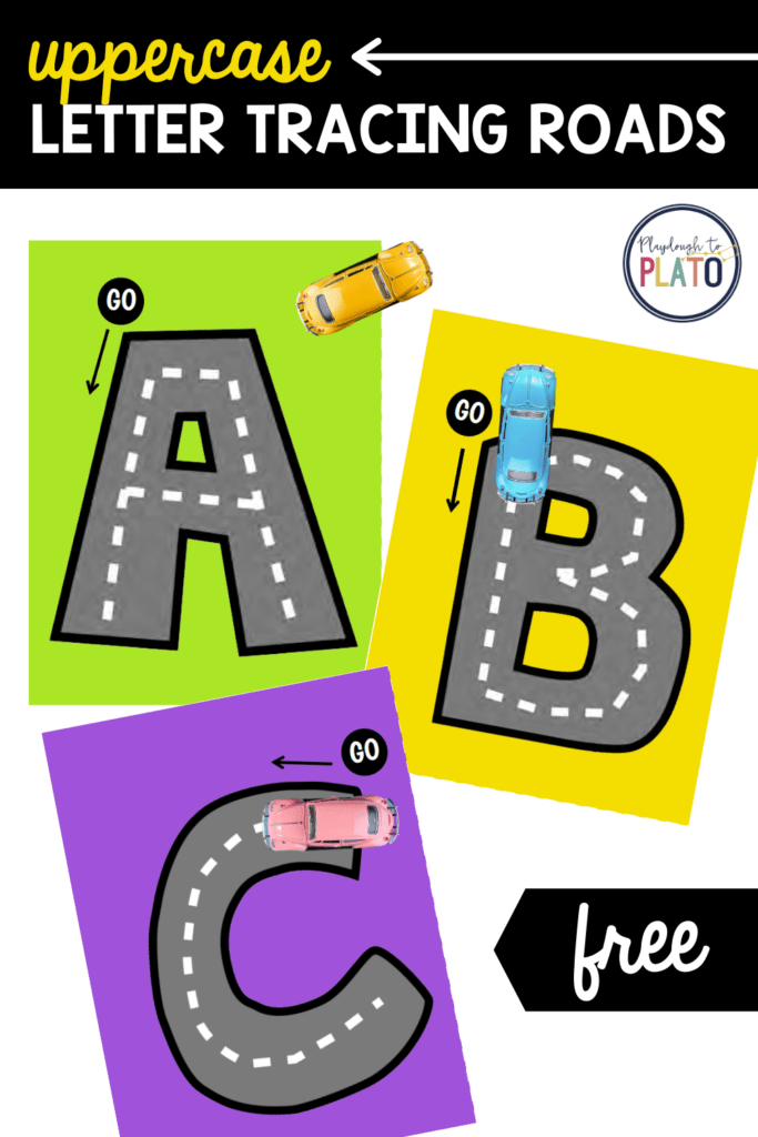 letter tracing printables