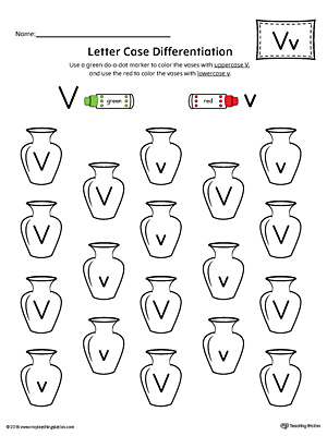 letter v activity worksheet